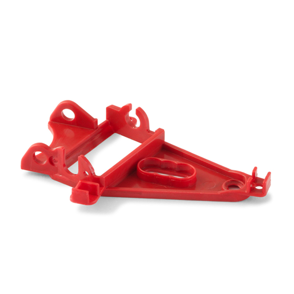Motor-/Achshalter EVO Triangular AW HALTERUNG - FÜR HOHE ÜBERSETZUNGSVERHÄLTNISSE Extra Hard Red 1 Stück 1293
